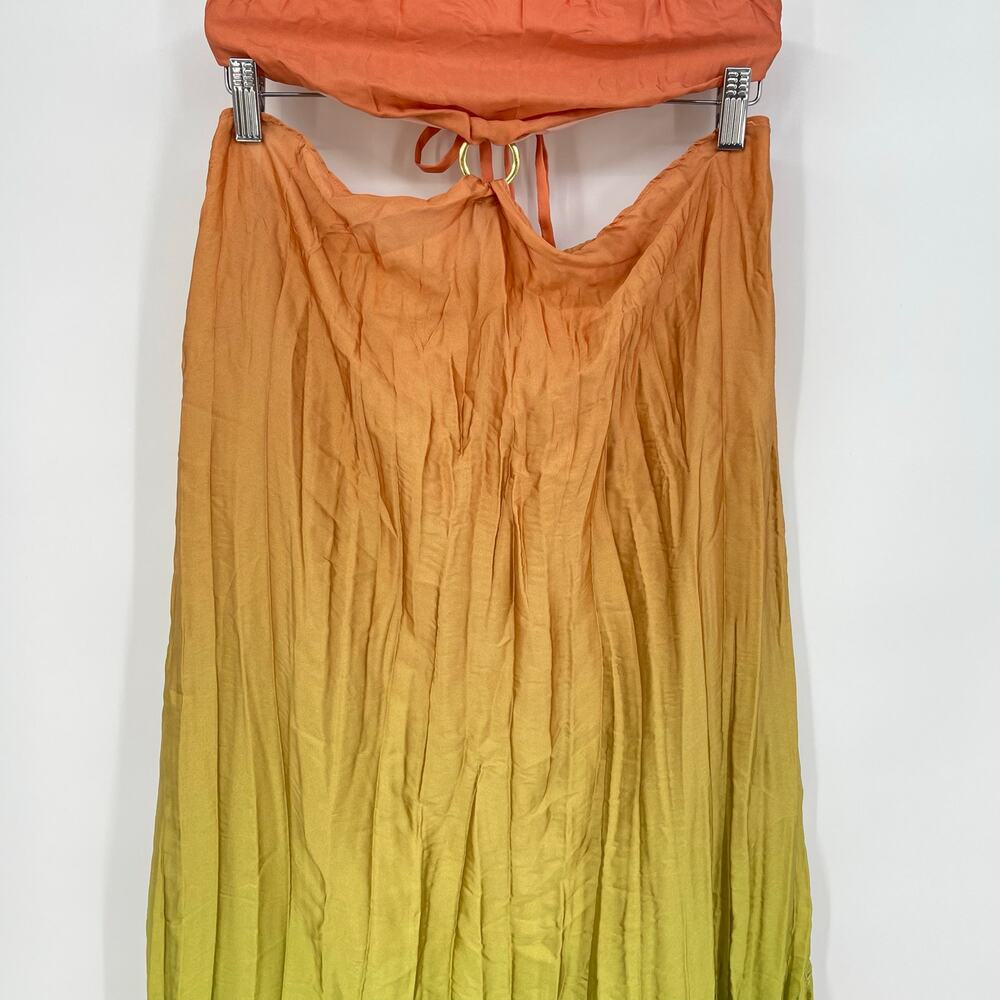 Baobab Collection Orange and Green Maxi Dress - Picture 8 of 16